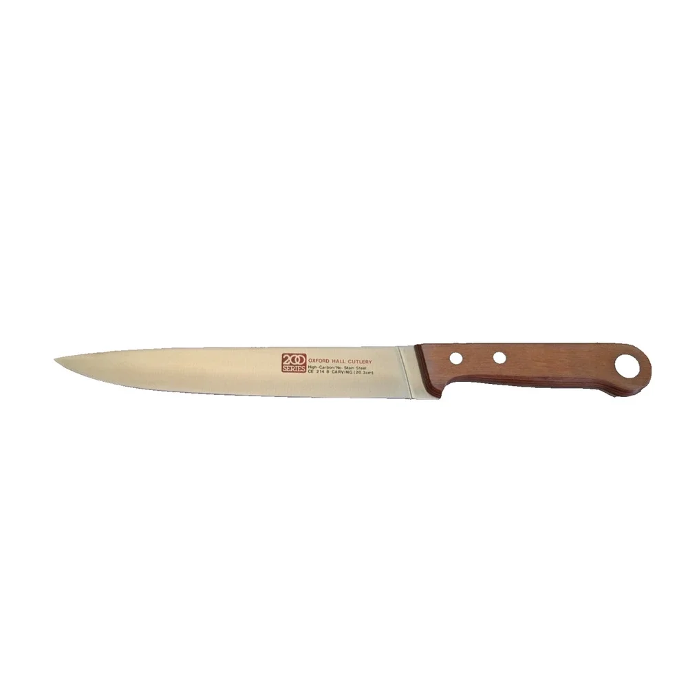 NEW Oxford Hall Cutlery Stainless Steel Chef's Carving Knife 8