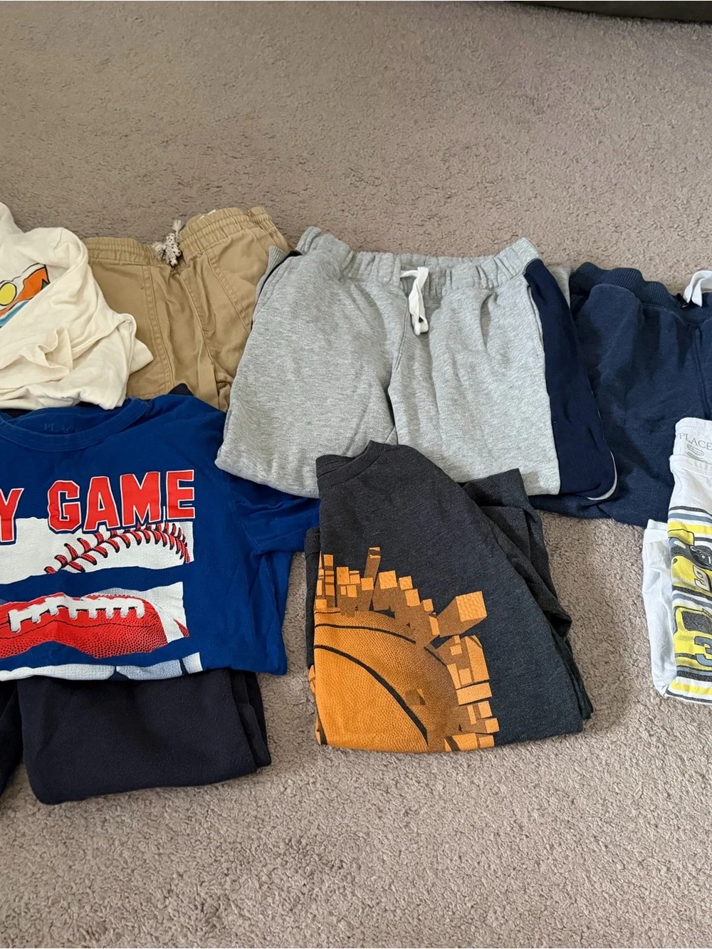 Boys Size Medium Clothing Bundle – Children’s Place, Old Navy & H&M – 8 Pieces