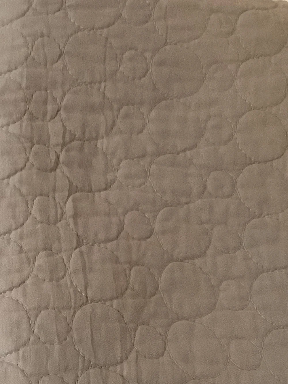 N/A taupe quilted