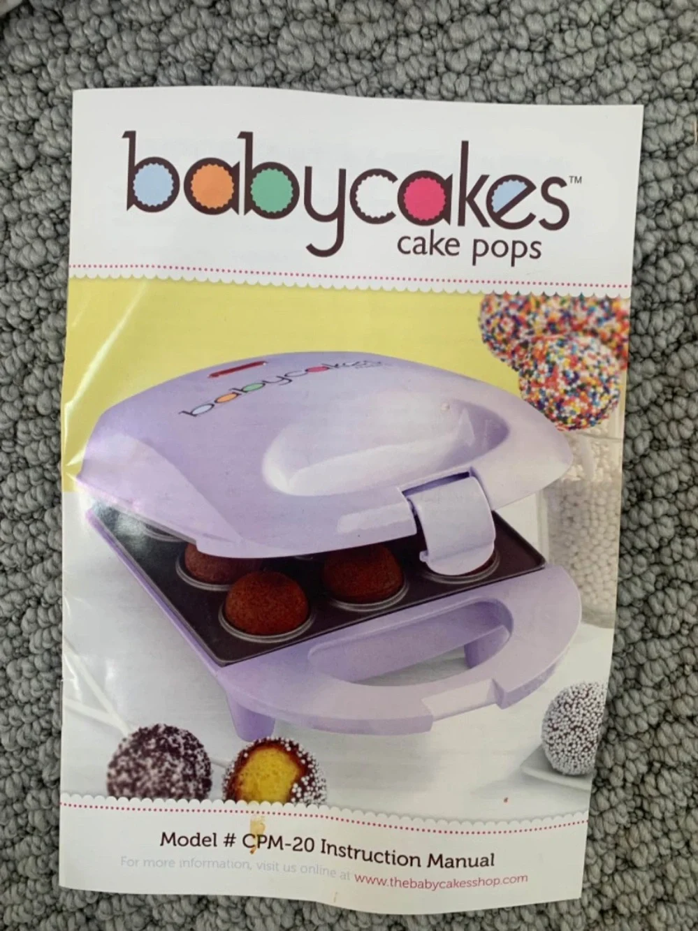 Babycakes cake pop