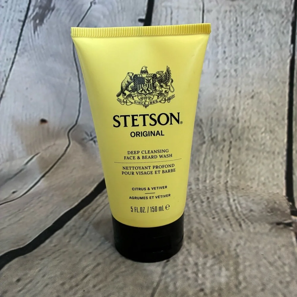 5/$20 NEW Stetson Men’s Original Deep Cleansing Face Beard‎ Wash 5 fl oz SEALED