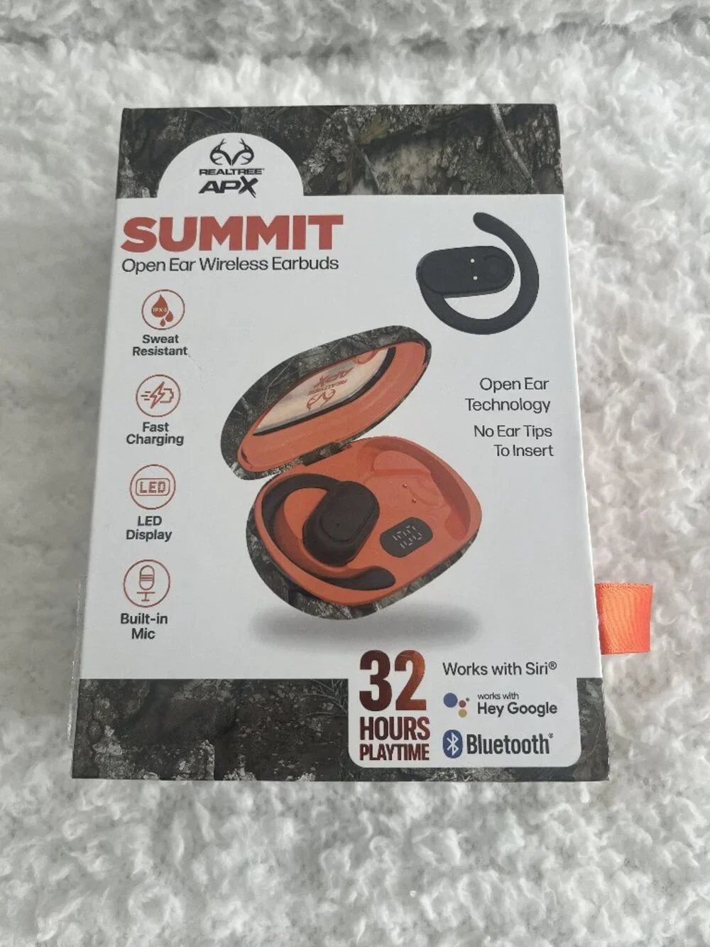 Realtree APX Summit Open Ear Wireless Earbuds