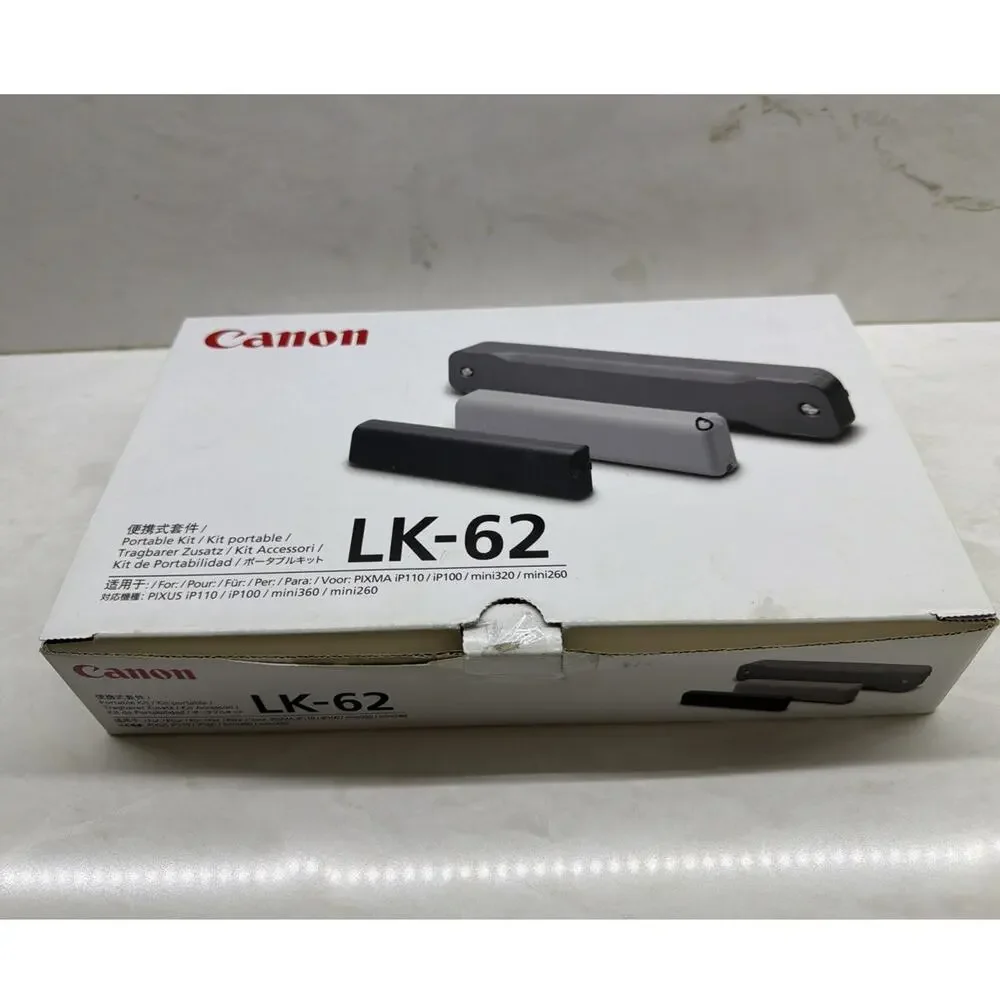 Canon LK-62 Rechargeable Lithion Ion Battery Portable Kit OPEN BOX