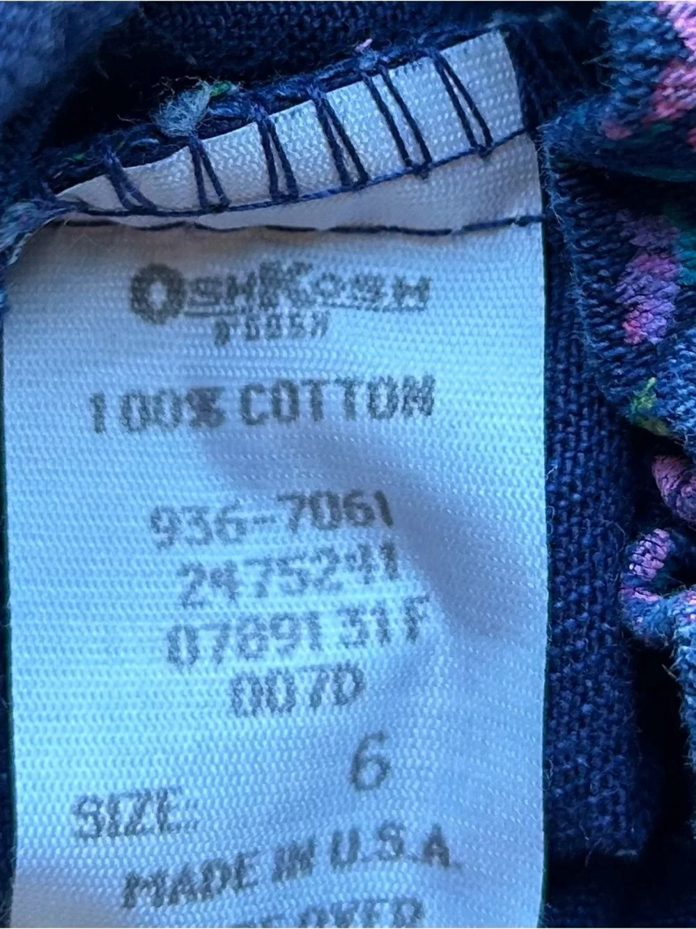 OshKosh Bgosh brand vintage
