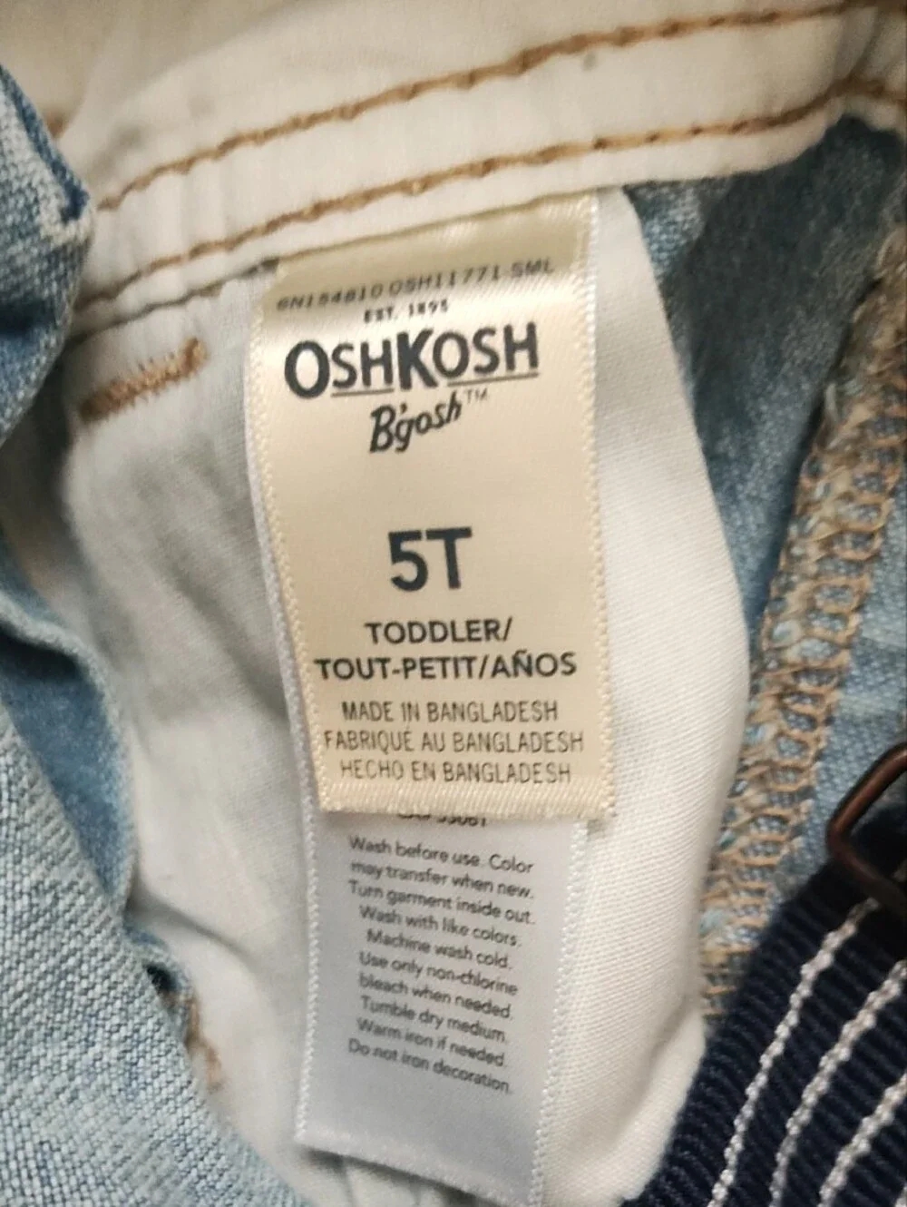 OshKosh Bgosh light wash