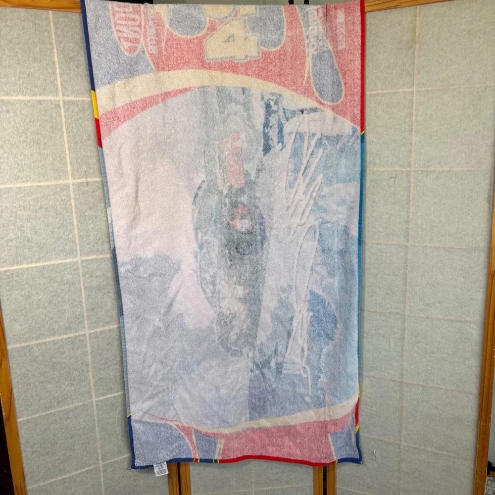 McArthur Jeff Gordon NASCAR Beach Towel 28x56 Blue DuPont‎ #24 Hendrick Racing