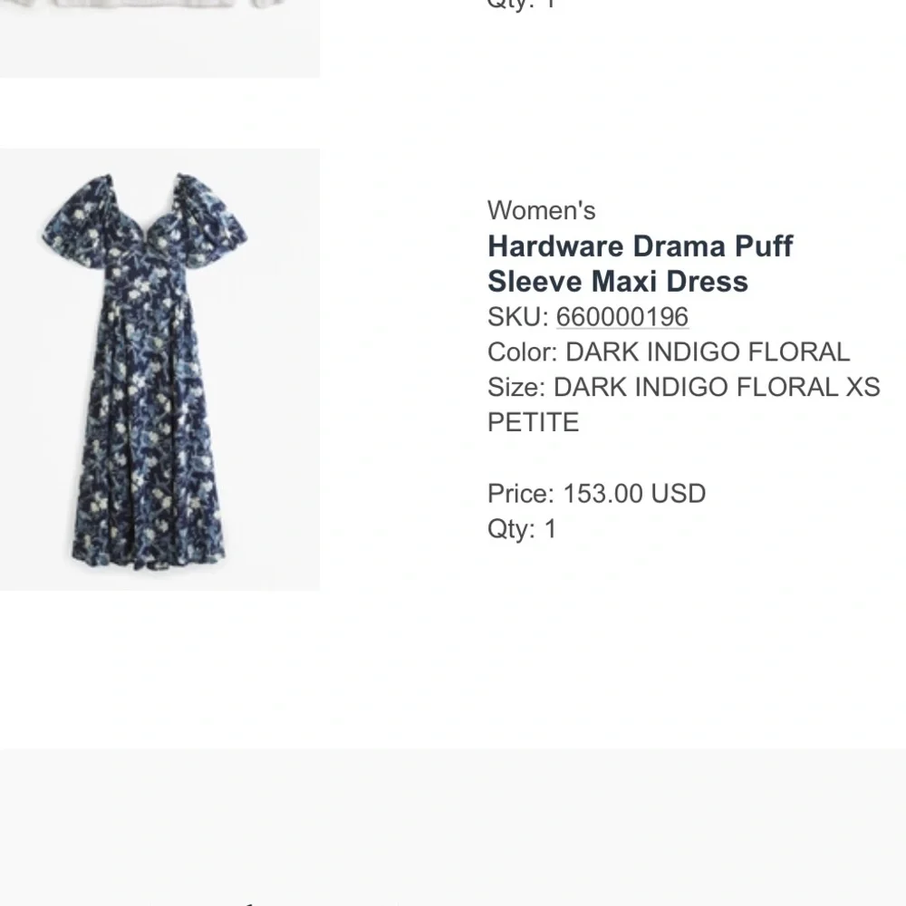 Abercrombie & Fitch flowy maxi