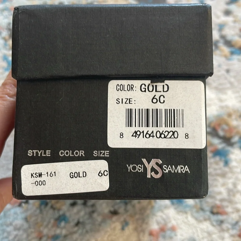 Yosi Samra chic metallic