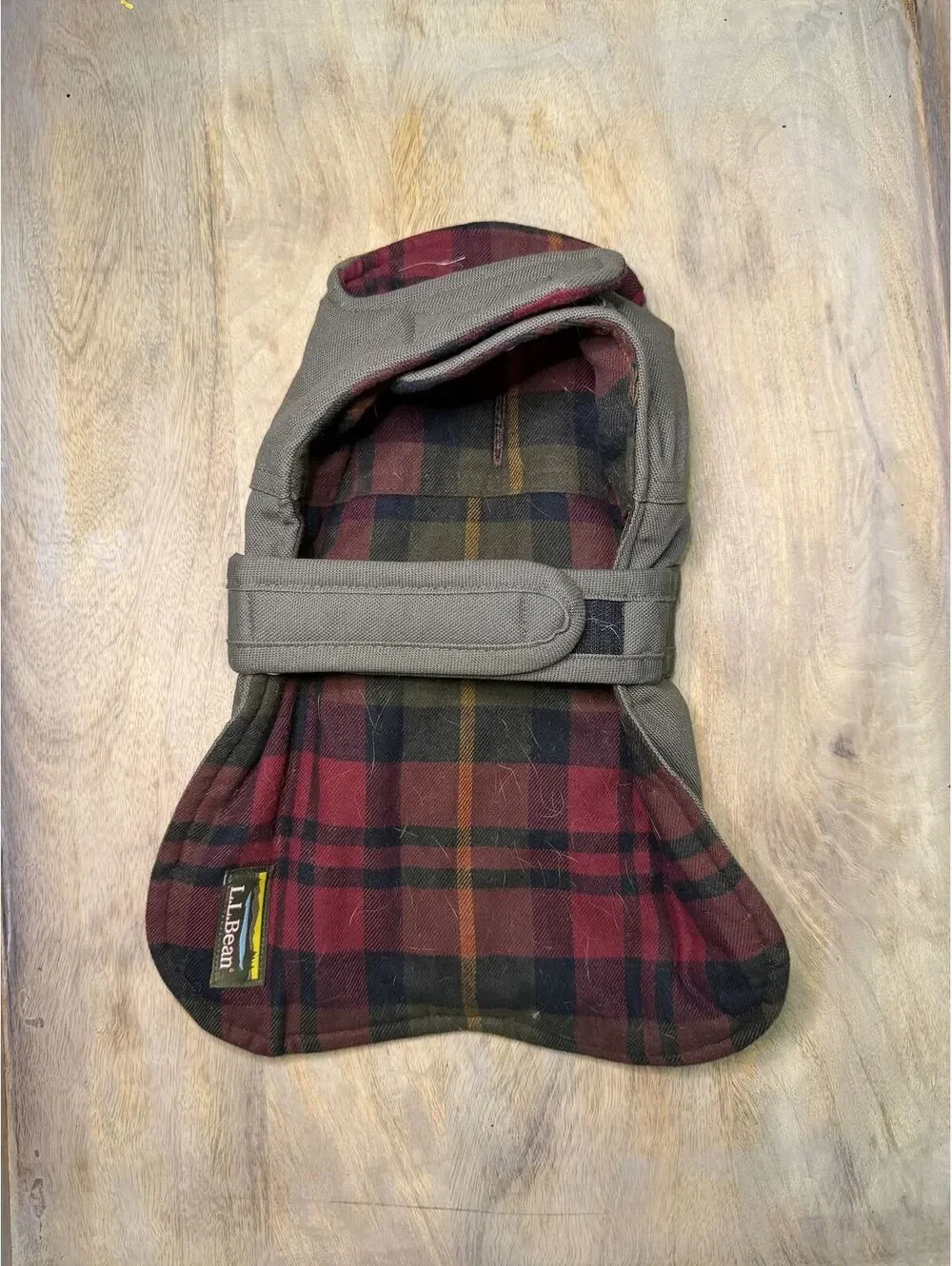L.L. Bean dog poncho