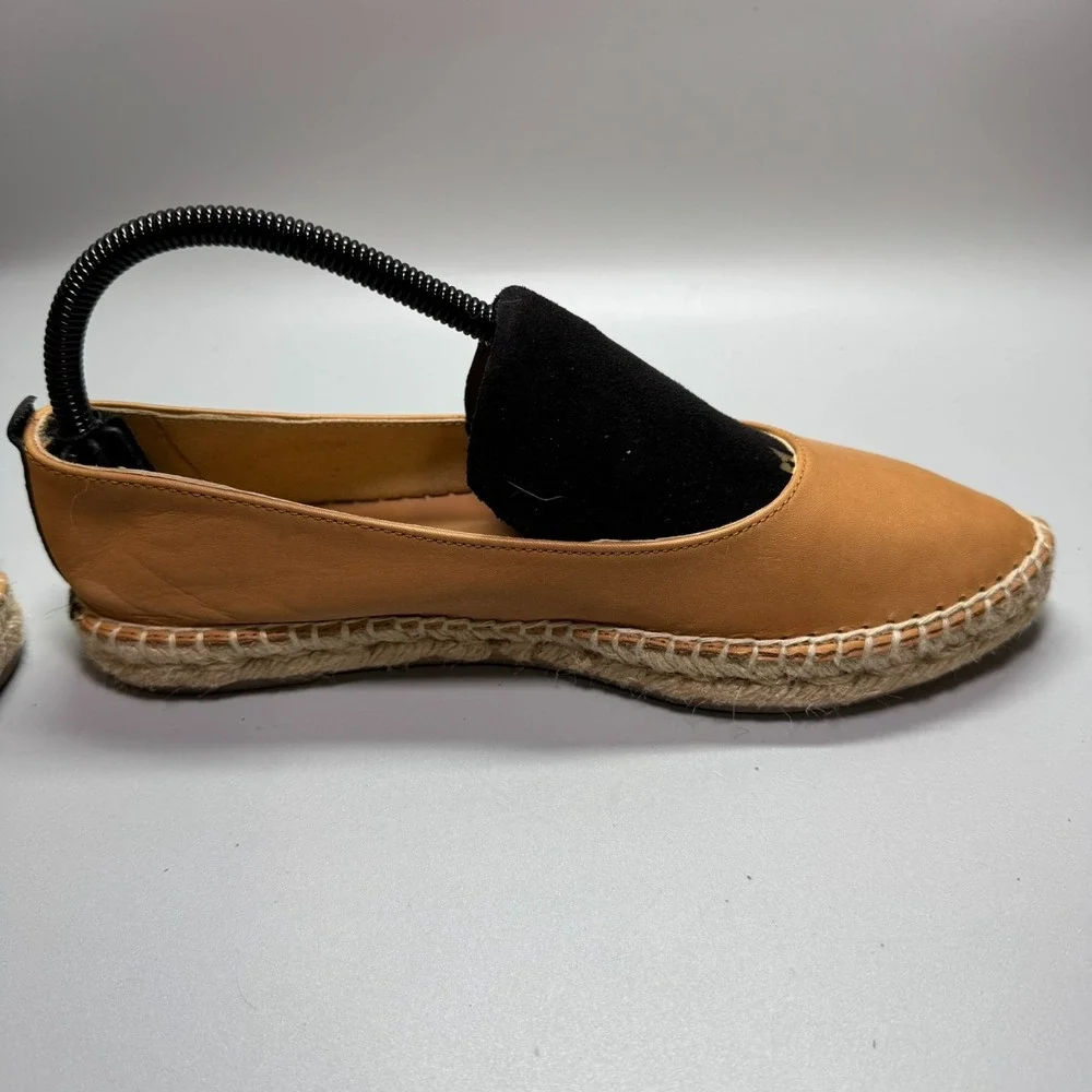 MATT‎ BERNSON Made in SPAIN Leather ESPADRILLES Retail $170 Sz 8