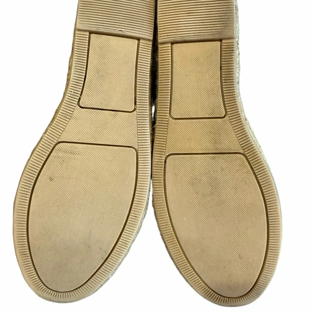 Steve Madden Metallic Silver Star Platform‎ Espadrille Sneakers – Size 8.5