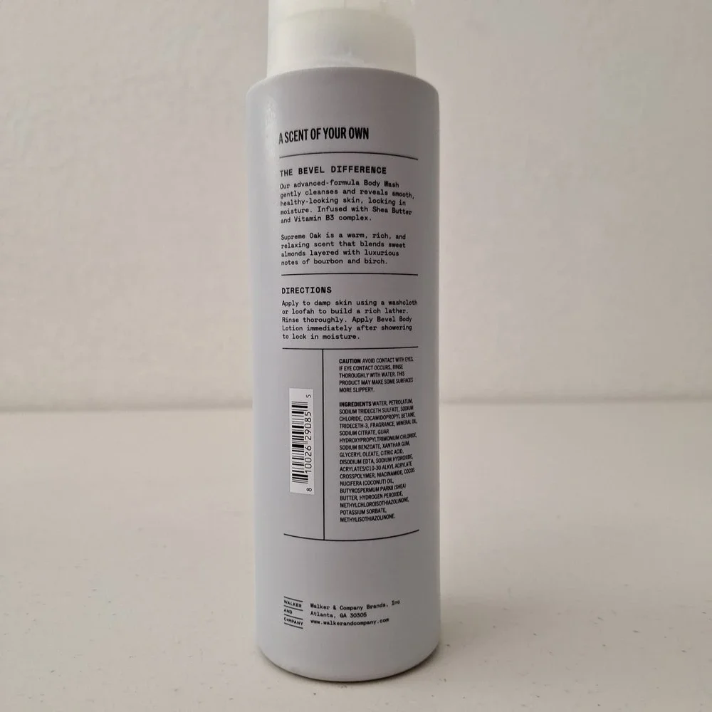 Bevel moisturizing body