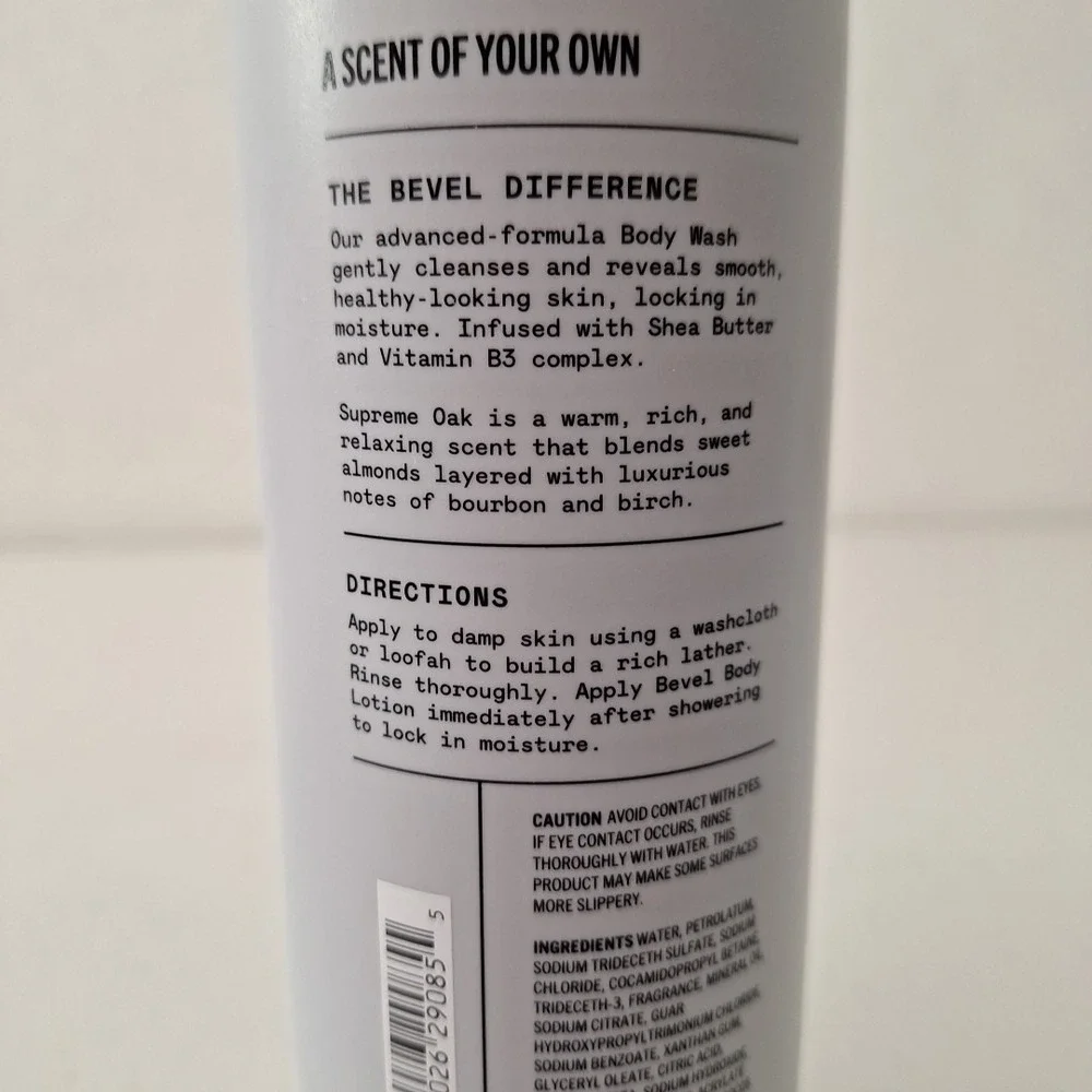 Bevel moisturizing body