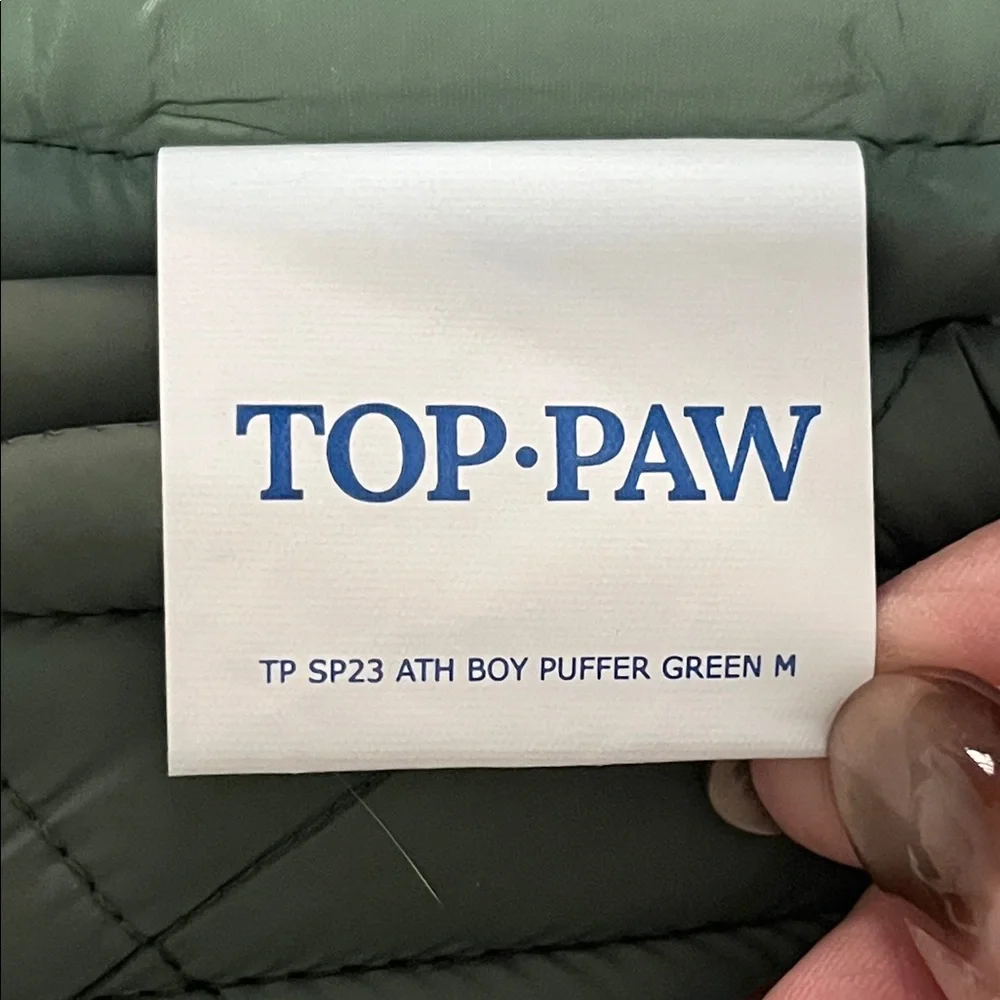 Top Paw cozy olive