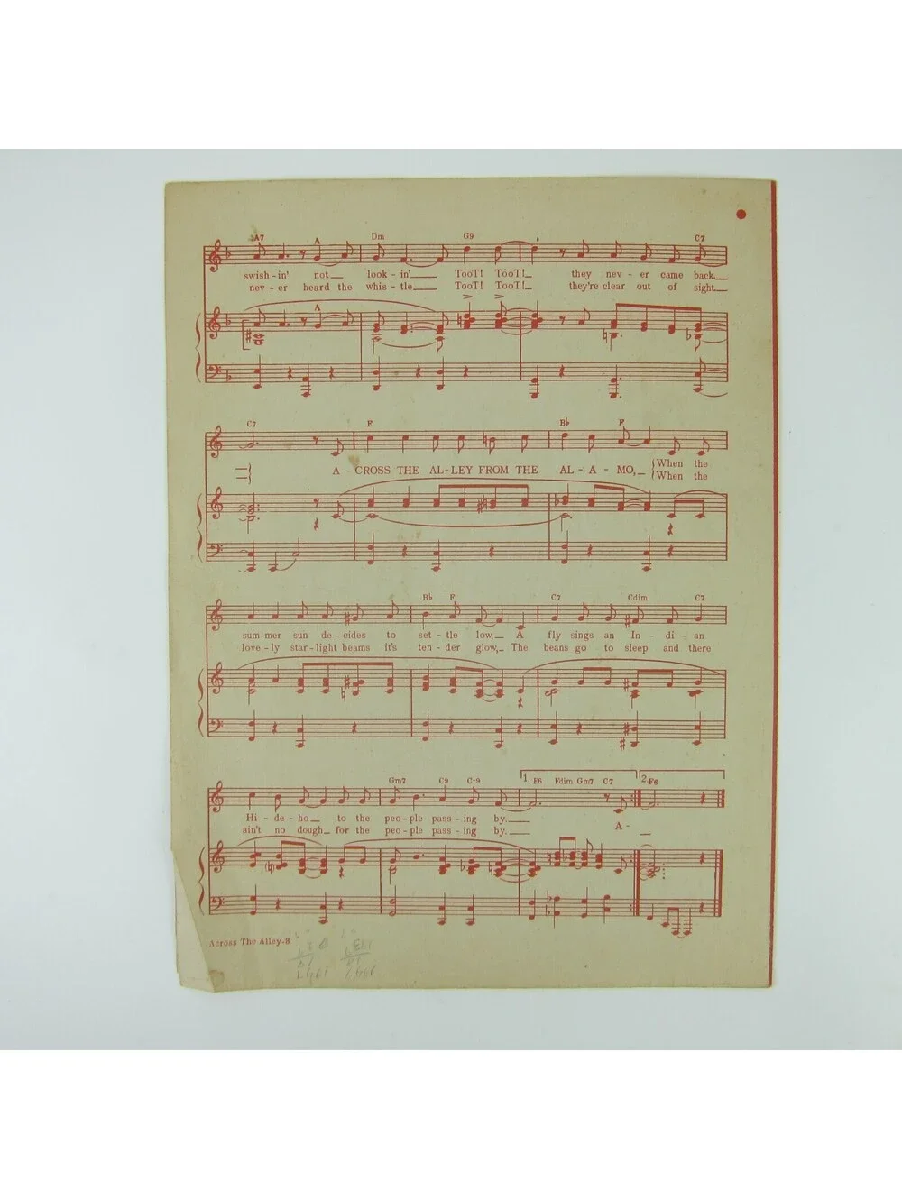 N/A sheet music