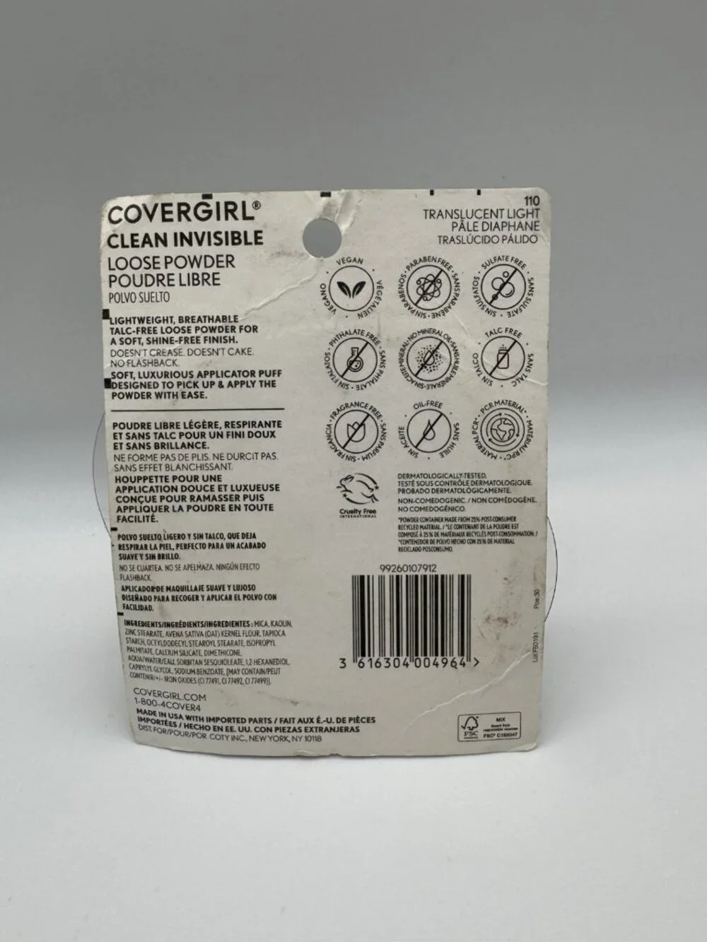 COVERGIRL clean invisible