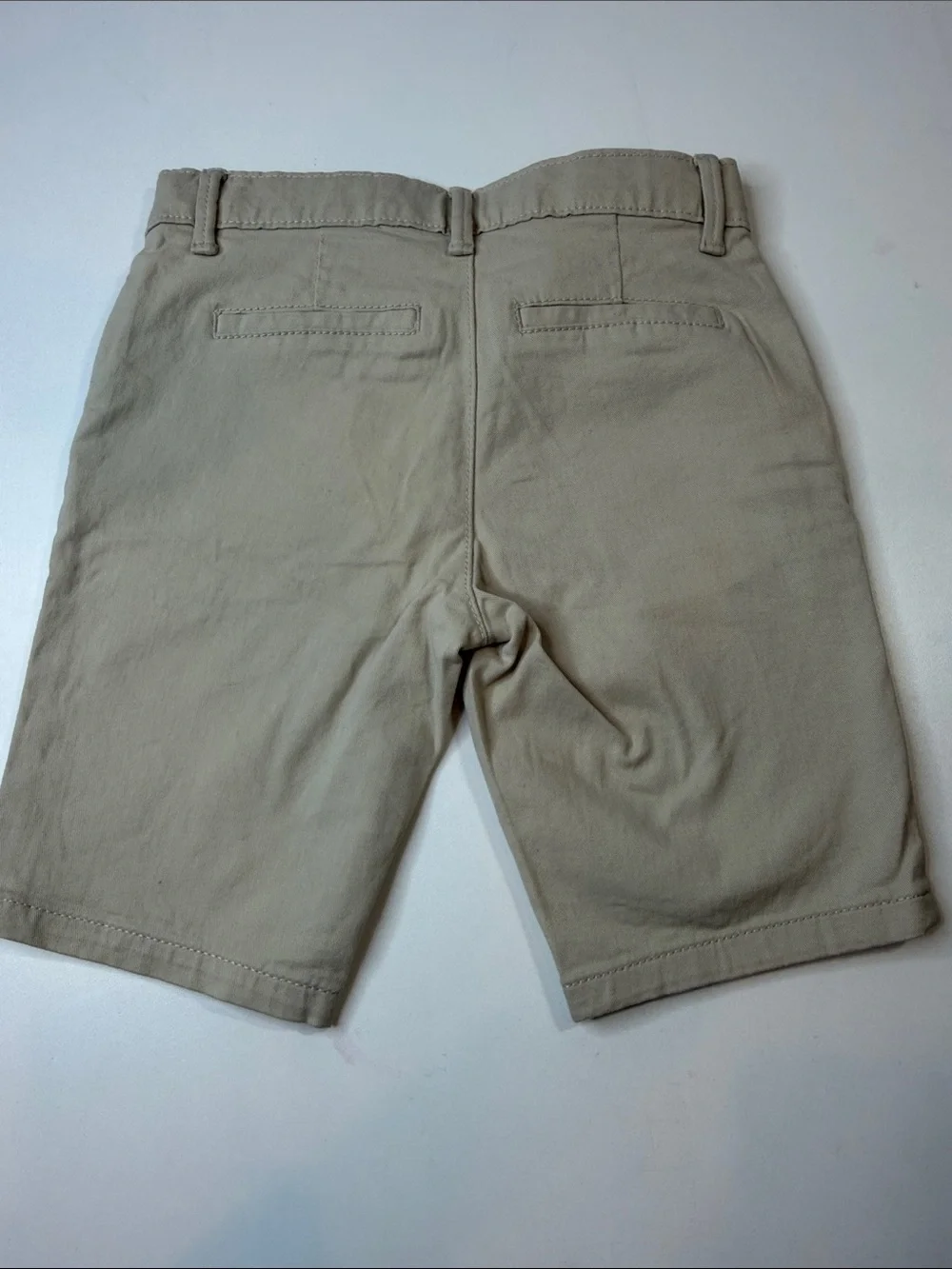 The Children’s Place Girls Uniform Bermuda Shorts Size 6 Navy Khaki 2-Pair Lot