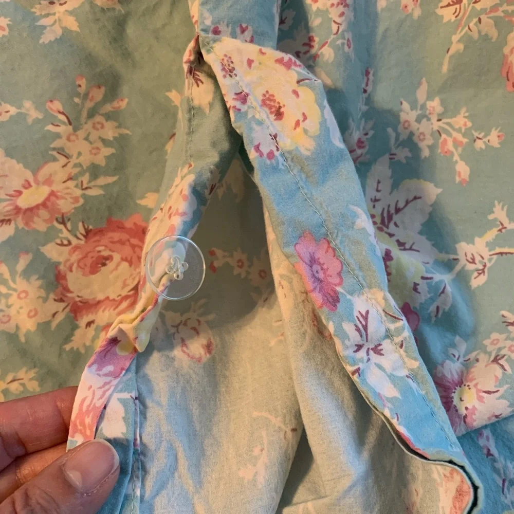 Pottery Barn Teen floral muted