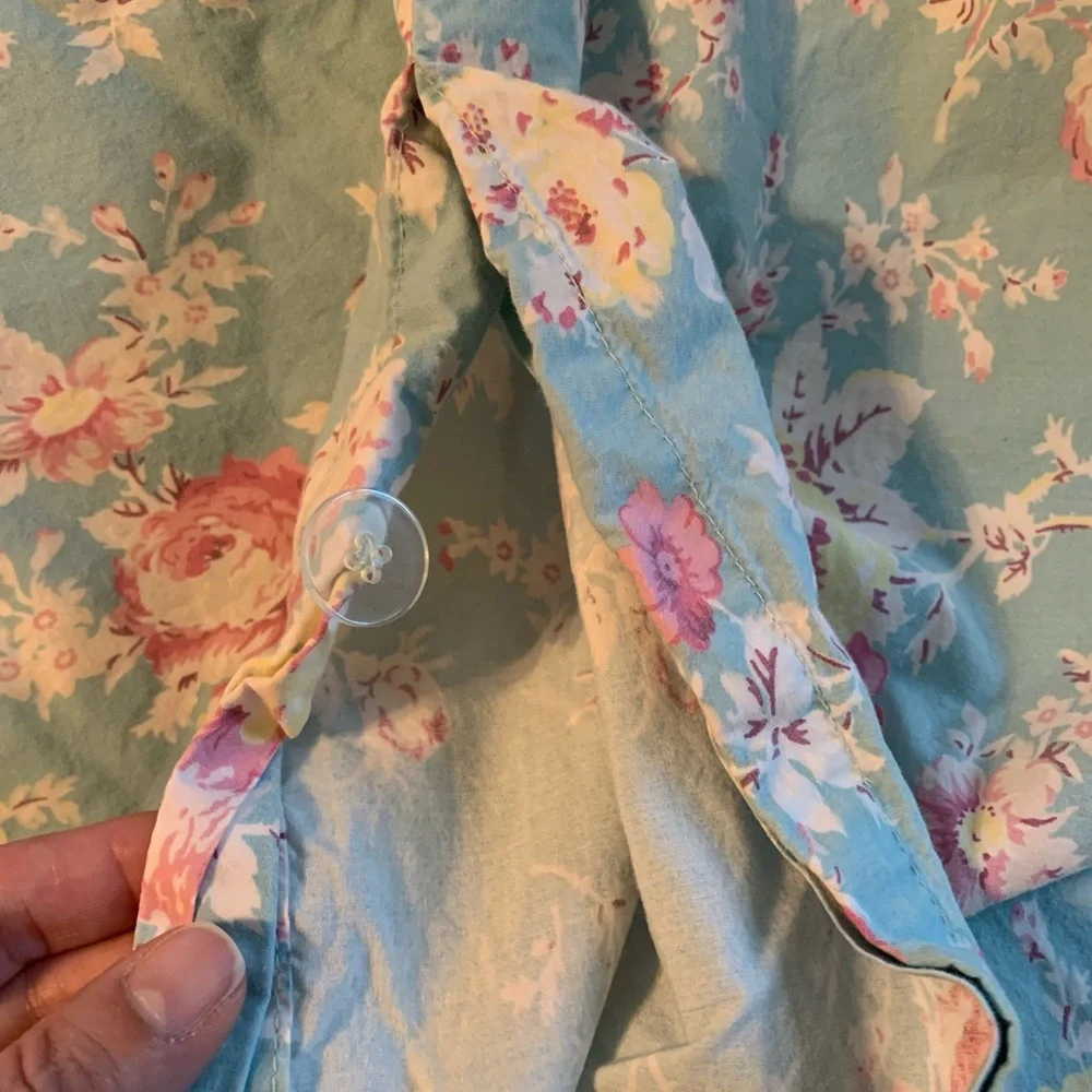 Pottery Barn Teen floral muted