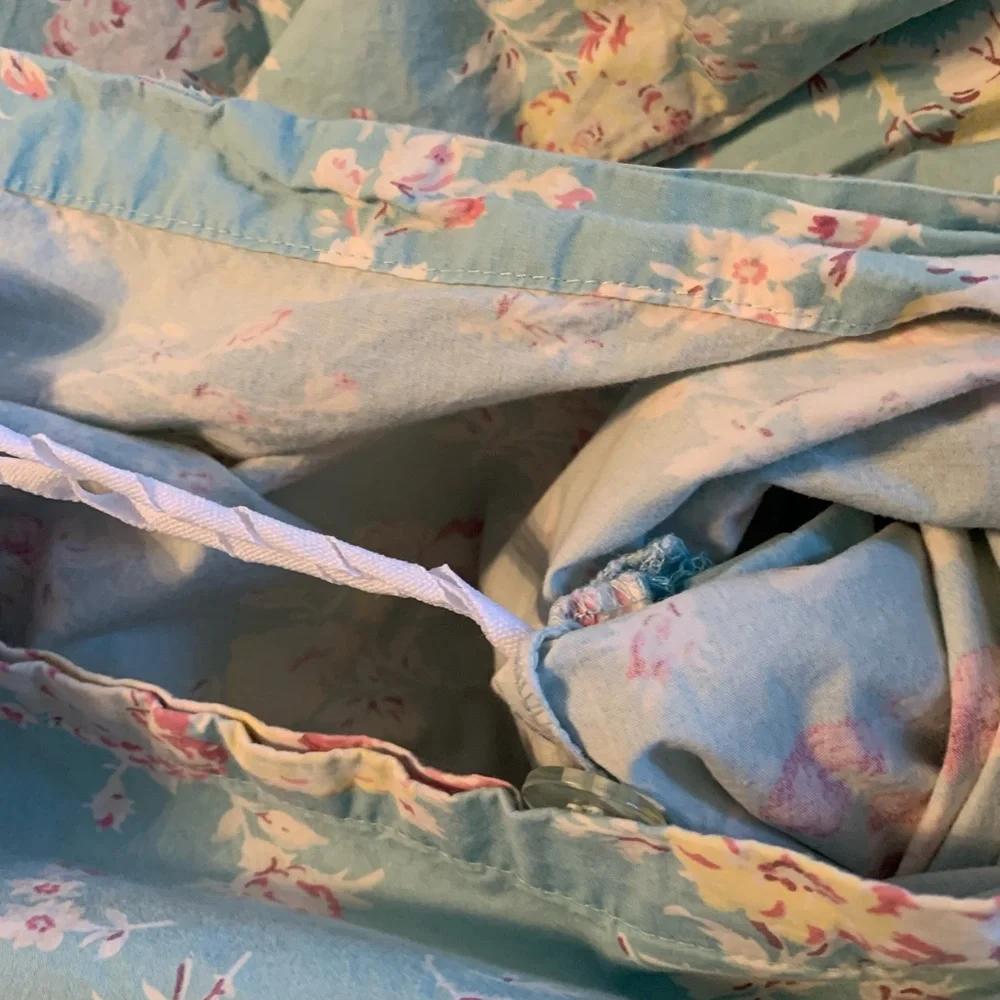 Pottery Barn Teen floral muted