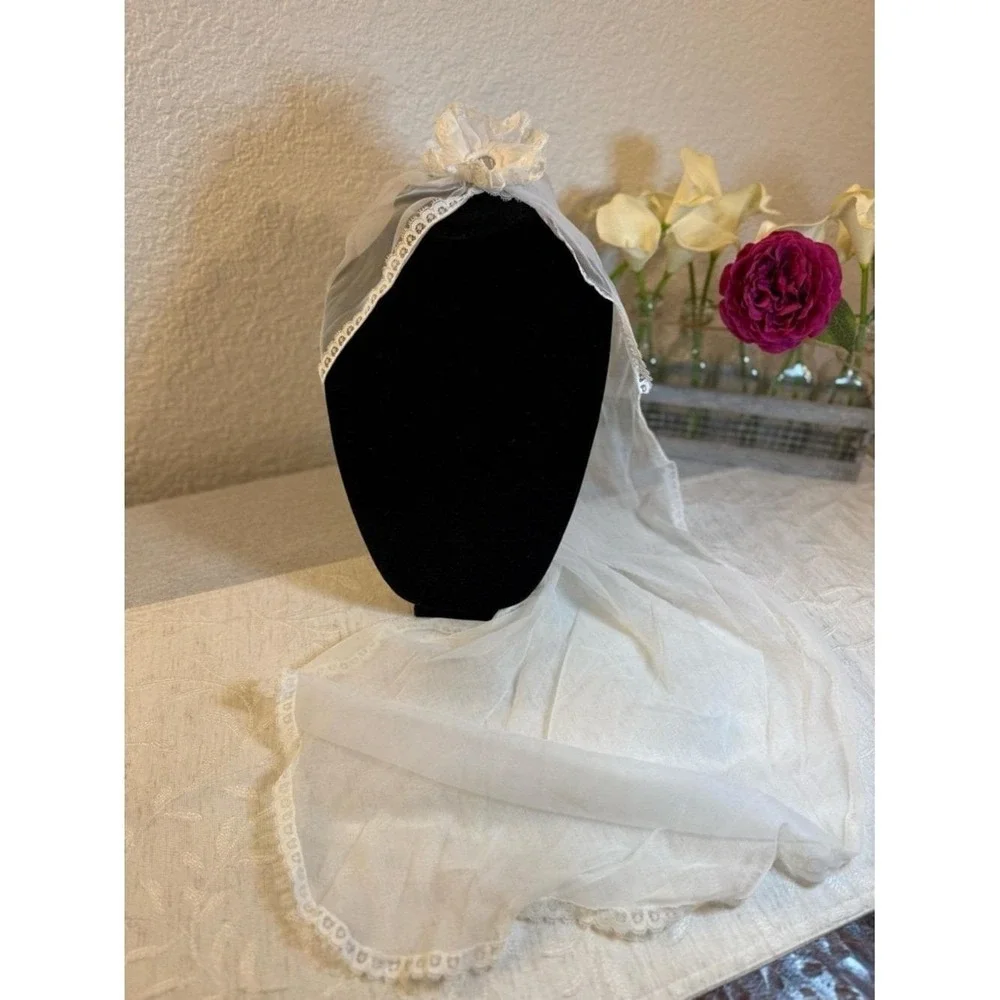 Girls White‎ Communion Veil 39