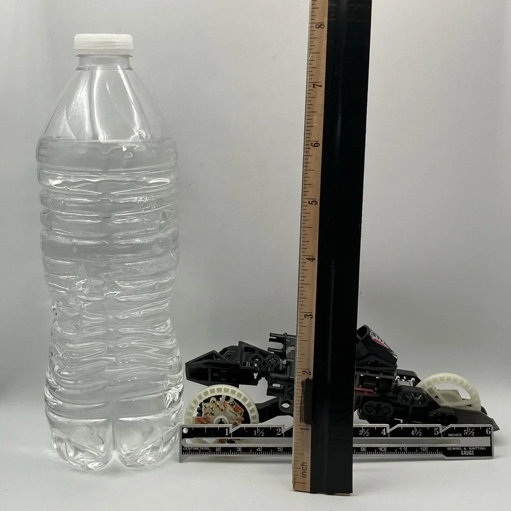 Vtg 2000 Lego Technic Robo Riders Onyx / 8512 Compete / W/ Canister & Manual Y2K