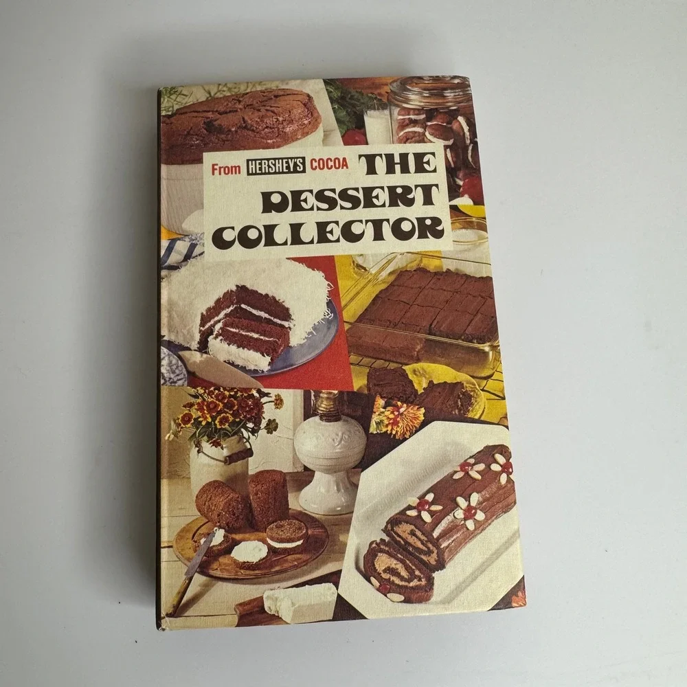 Vintage 1976 Hersheys Cocoa The Dessert‎ Collector Recipe Card Box Set 29 Cards