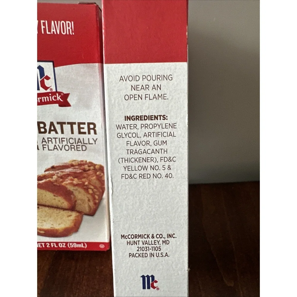 Mccormick cake batter