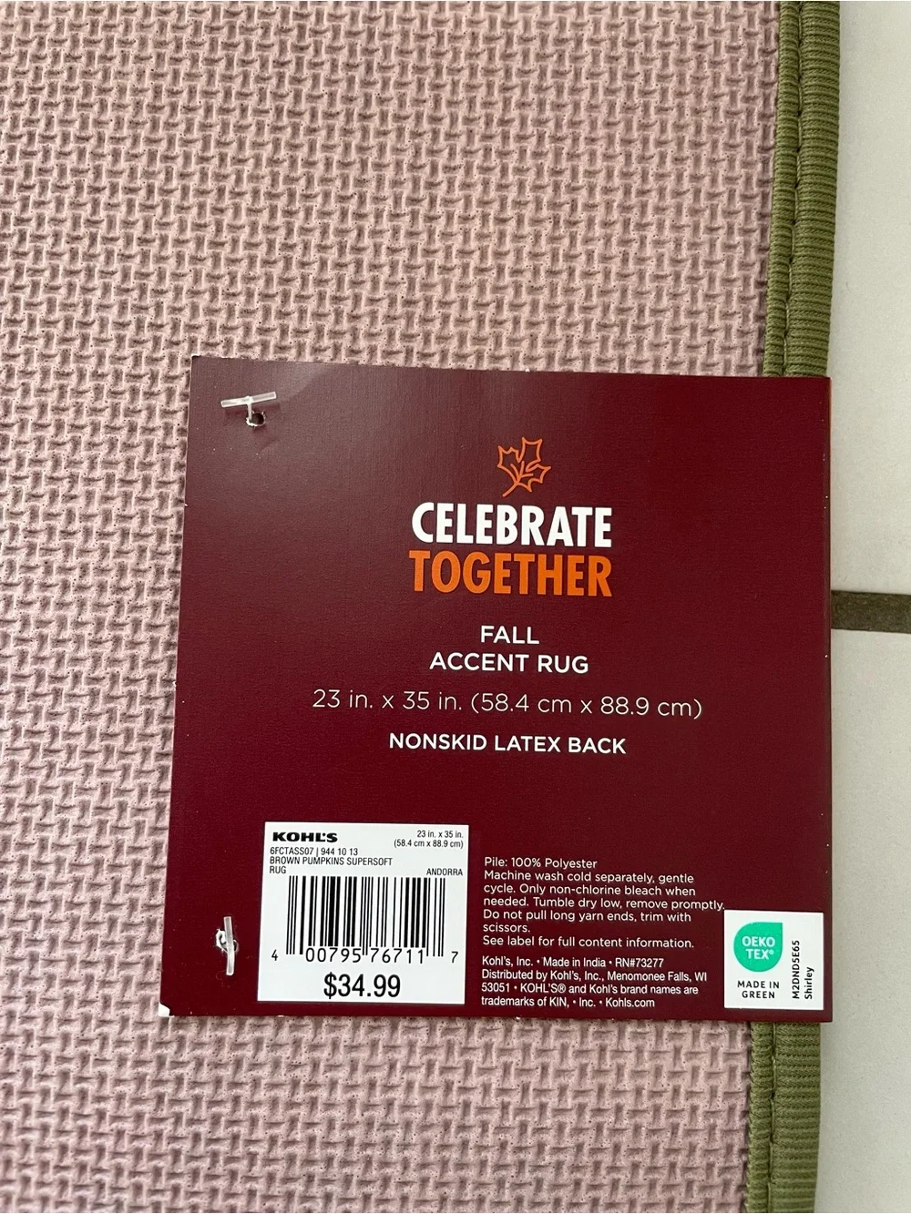 Celebrate Together seasonal pumpkin