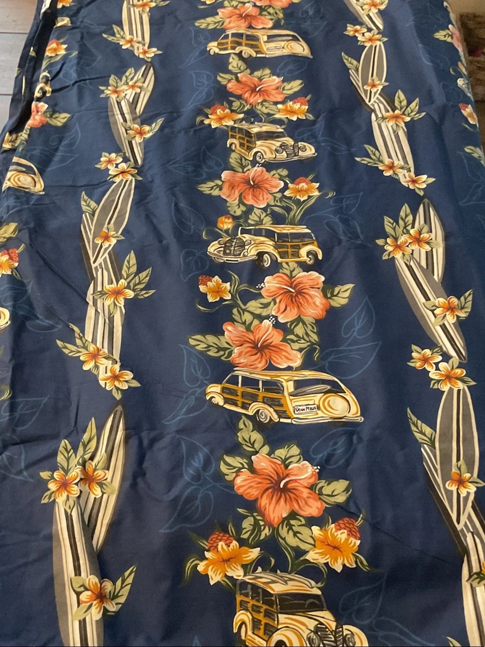 Dean miller navy bedding