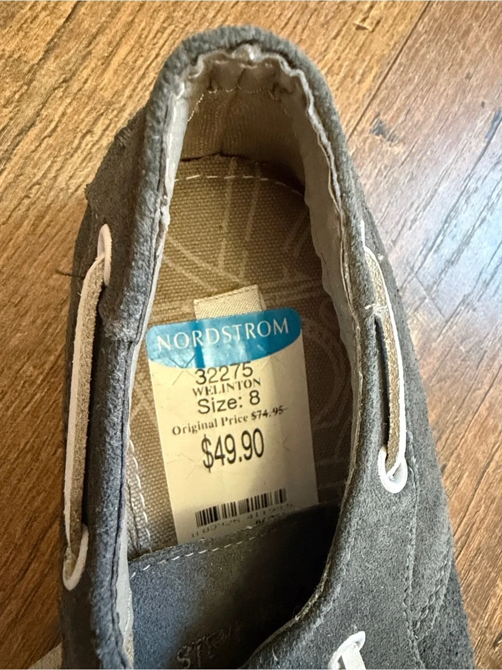 Steve Madden charcoal suede