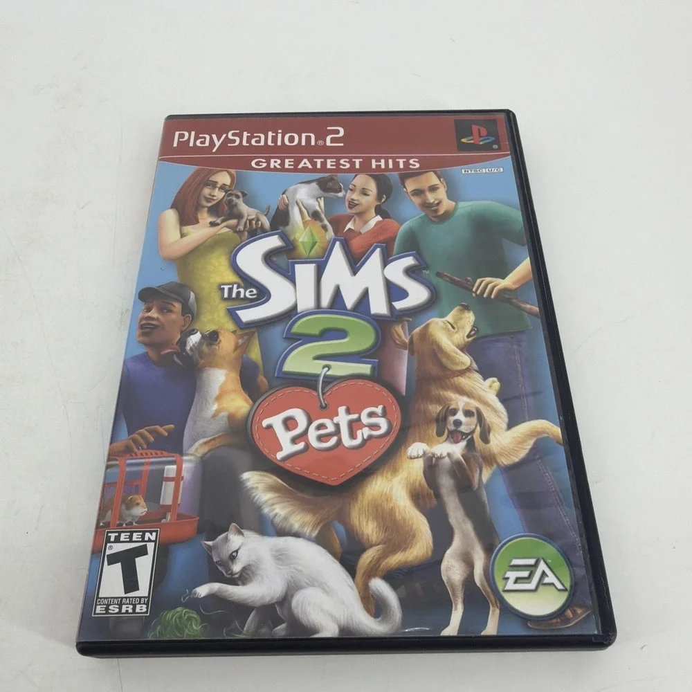 THE SIMS 2 (Sony Playstation 2 PS2 Video Game) Tested & Working