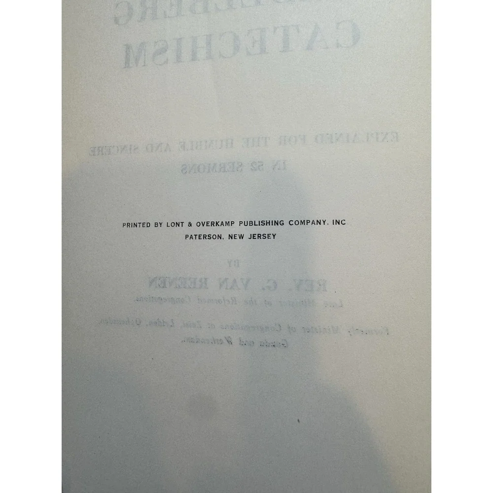 N/A heidelberg catechism