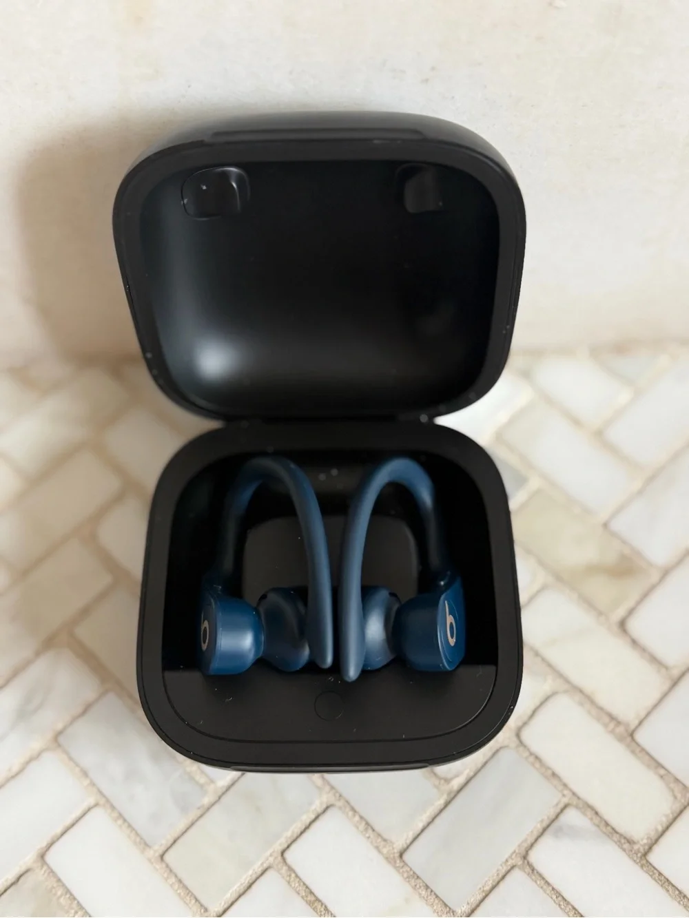Beats by Dre Powerbeats Pro Earbuds in Blue with Charging Case