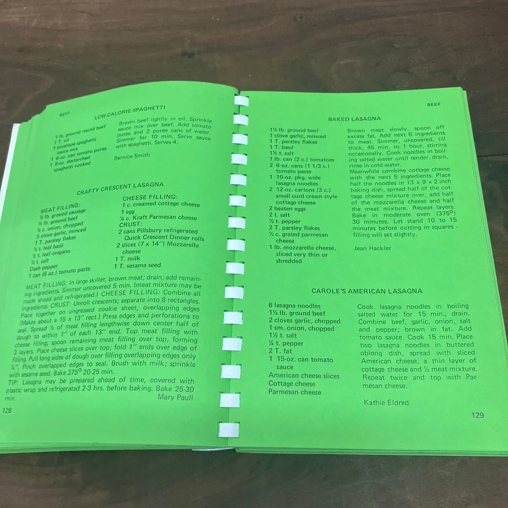 United Methodist Women asbury cookbook