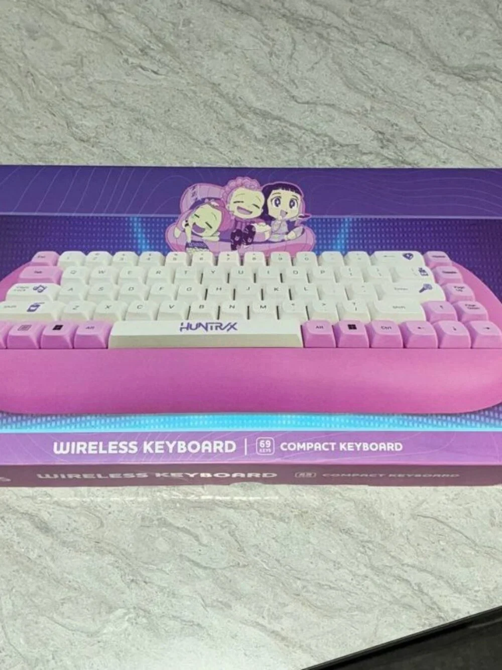Kpop Demon Hunters Wireless Compact Keyboard - Brand New