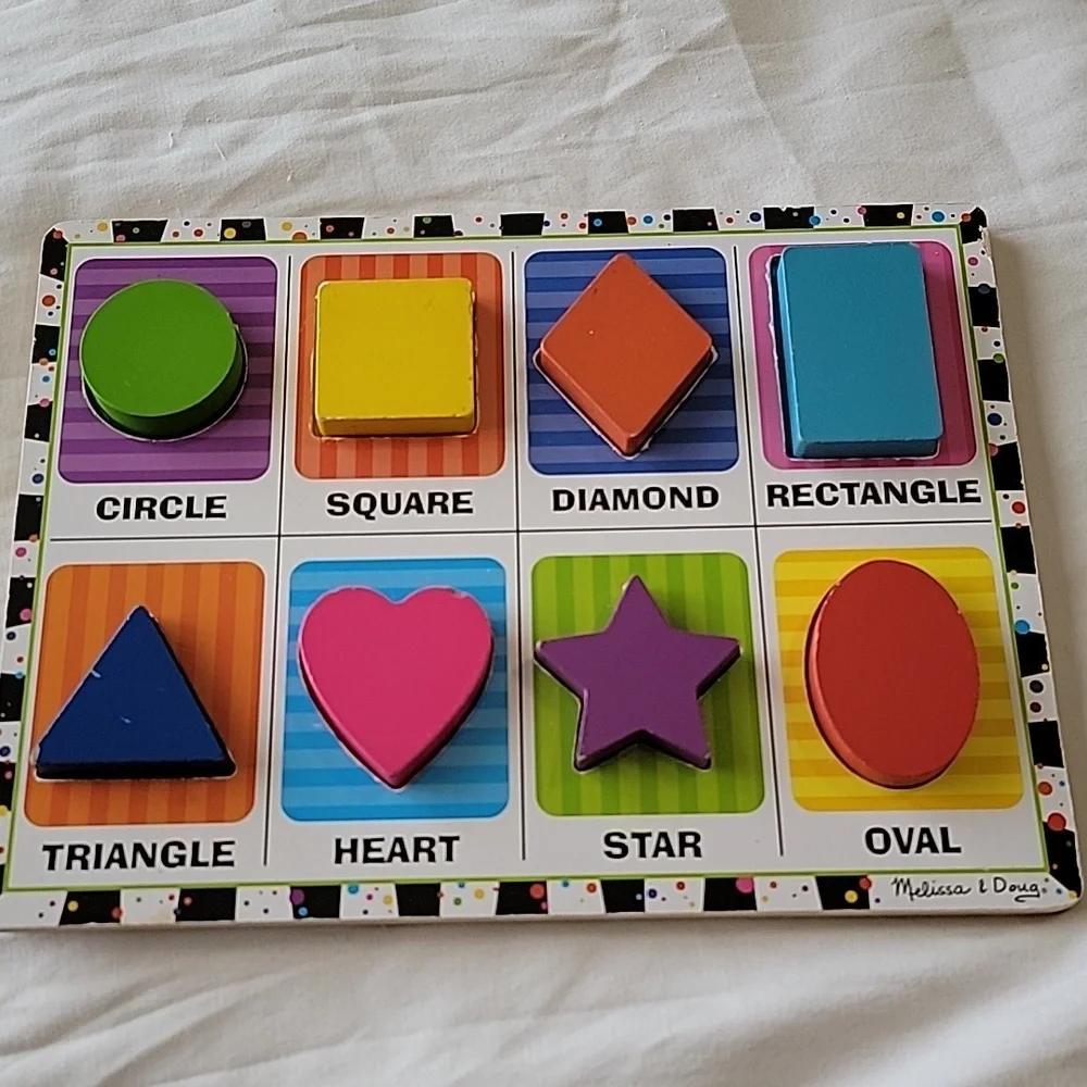 Melissa & Doug piece wooden