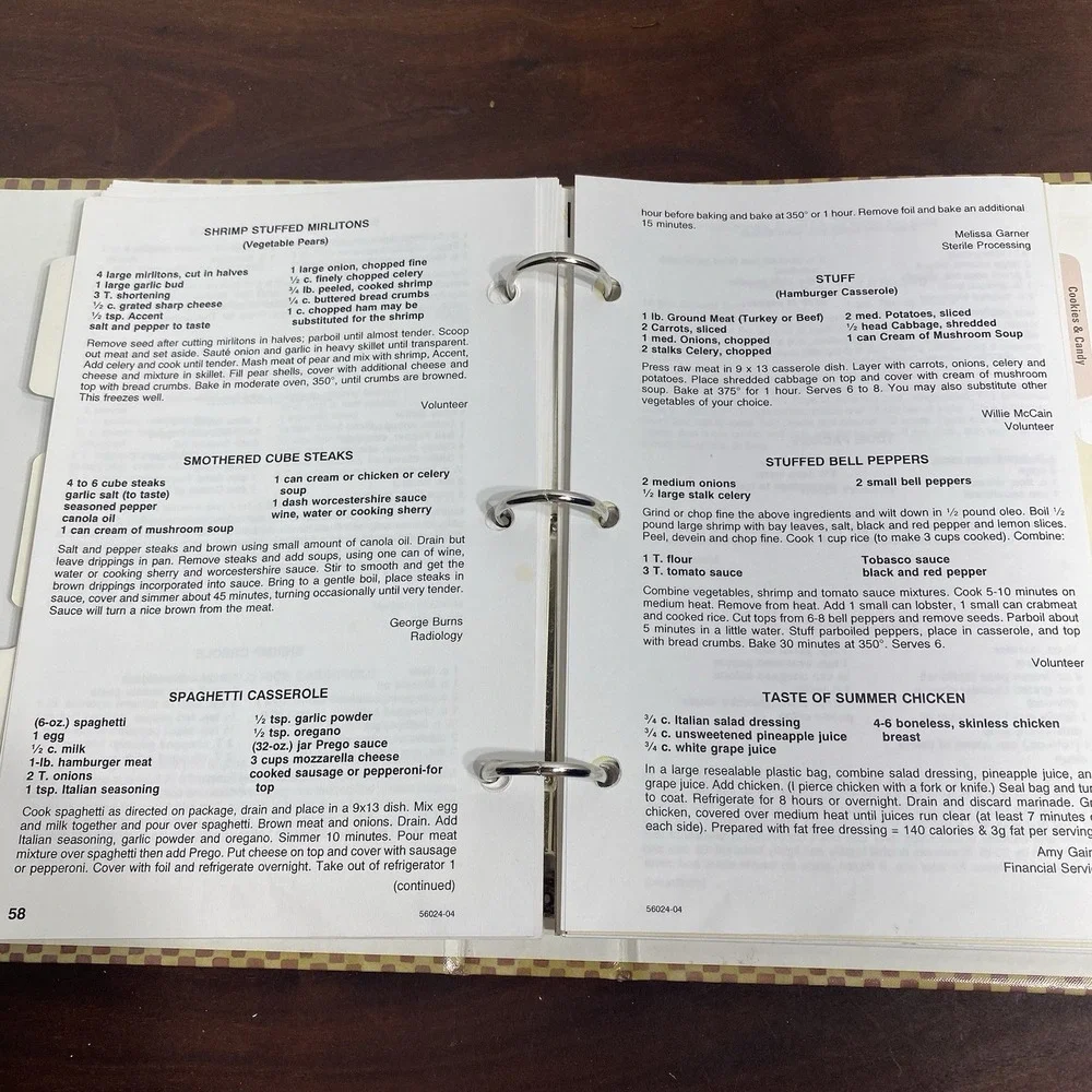 Morris Press Cookbooks tasteful treasures