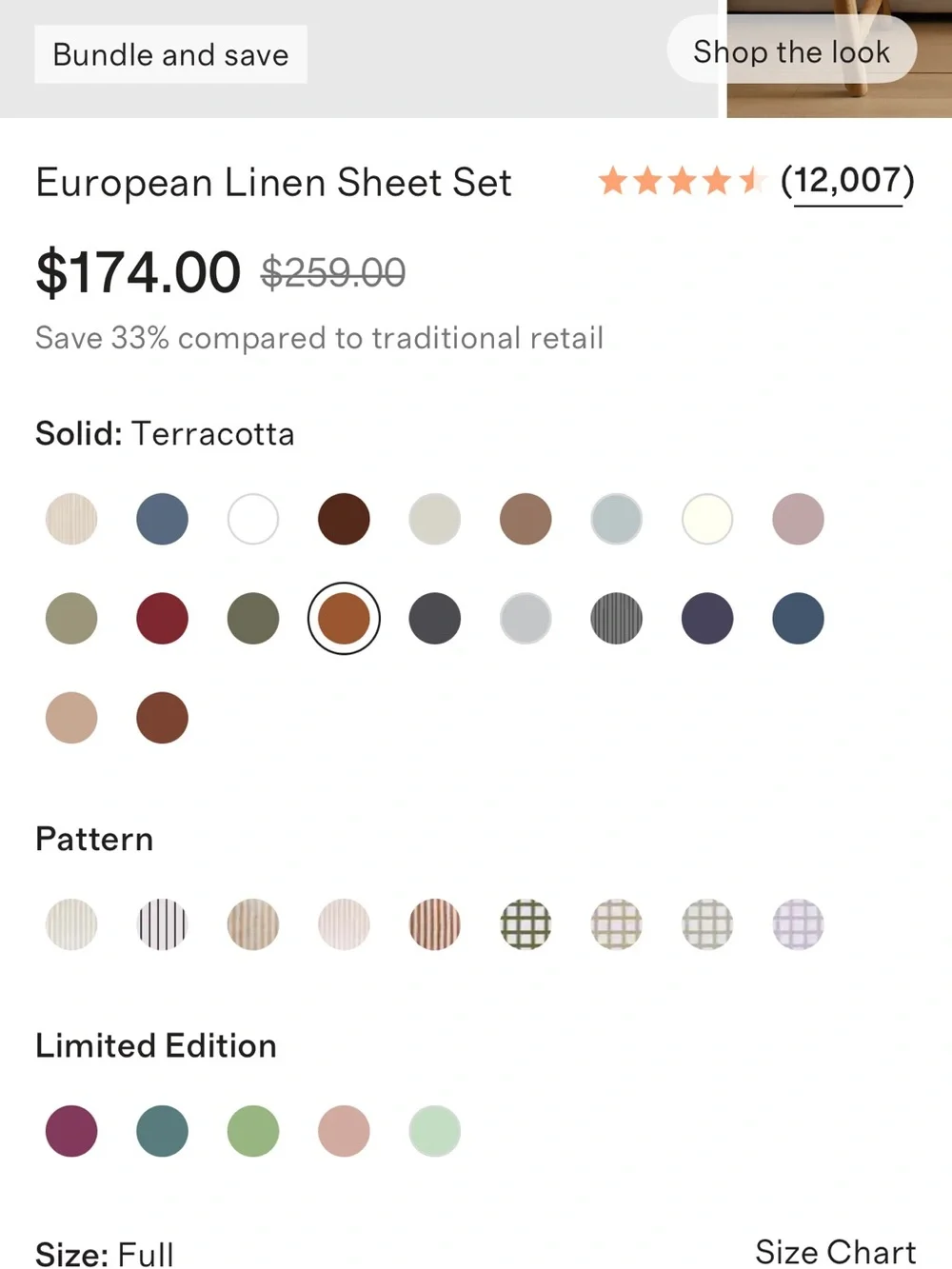 Quince listing terracotta