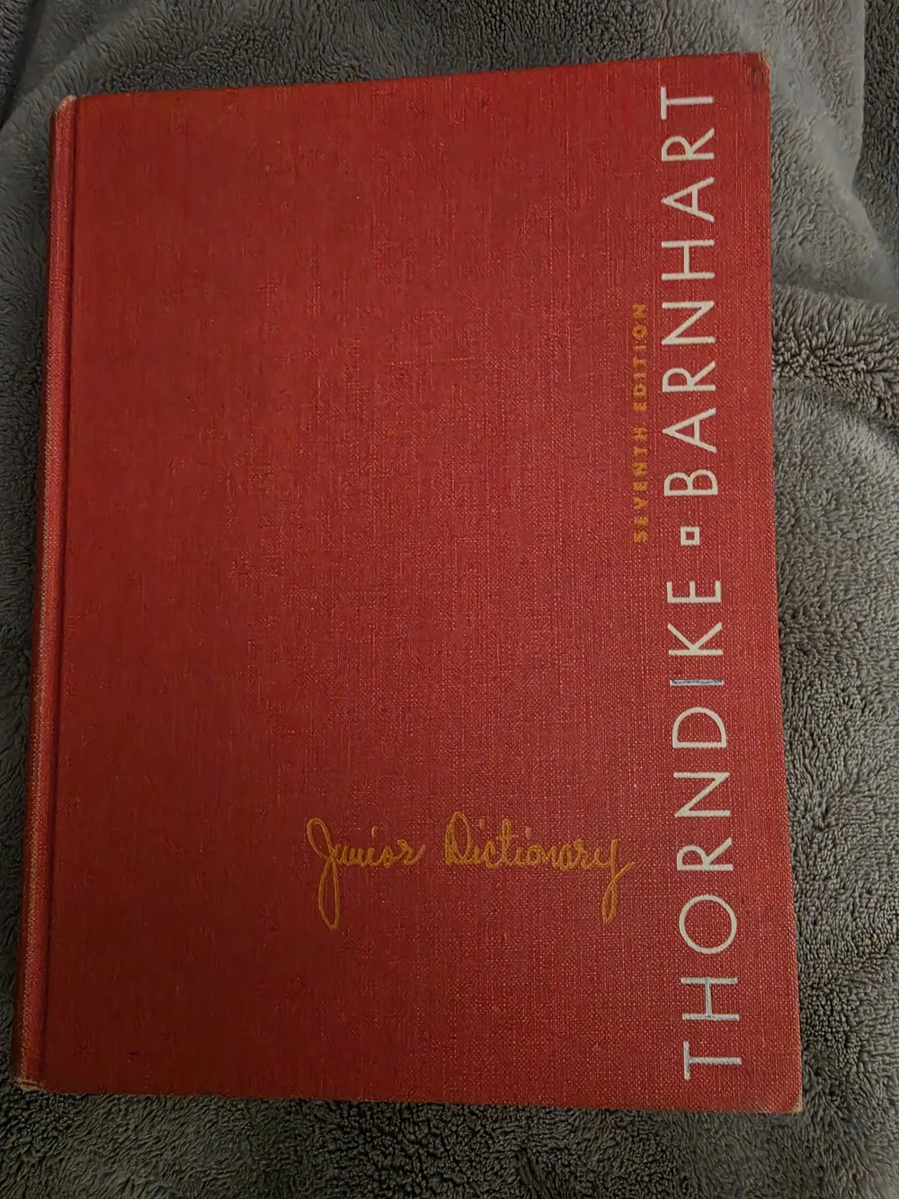 Thornidke & Barnhart Red Hardcover Junior Dictionary