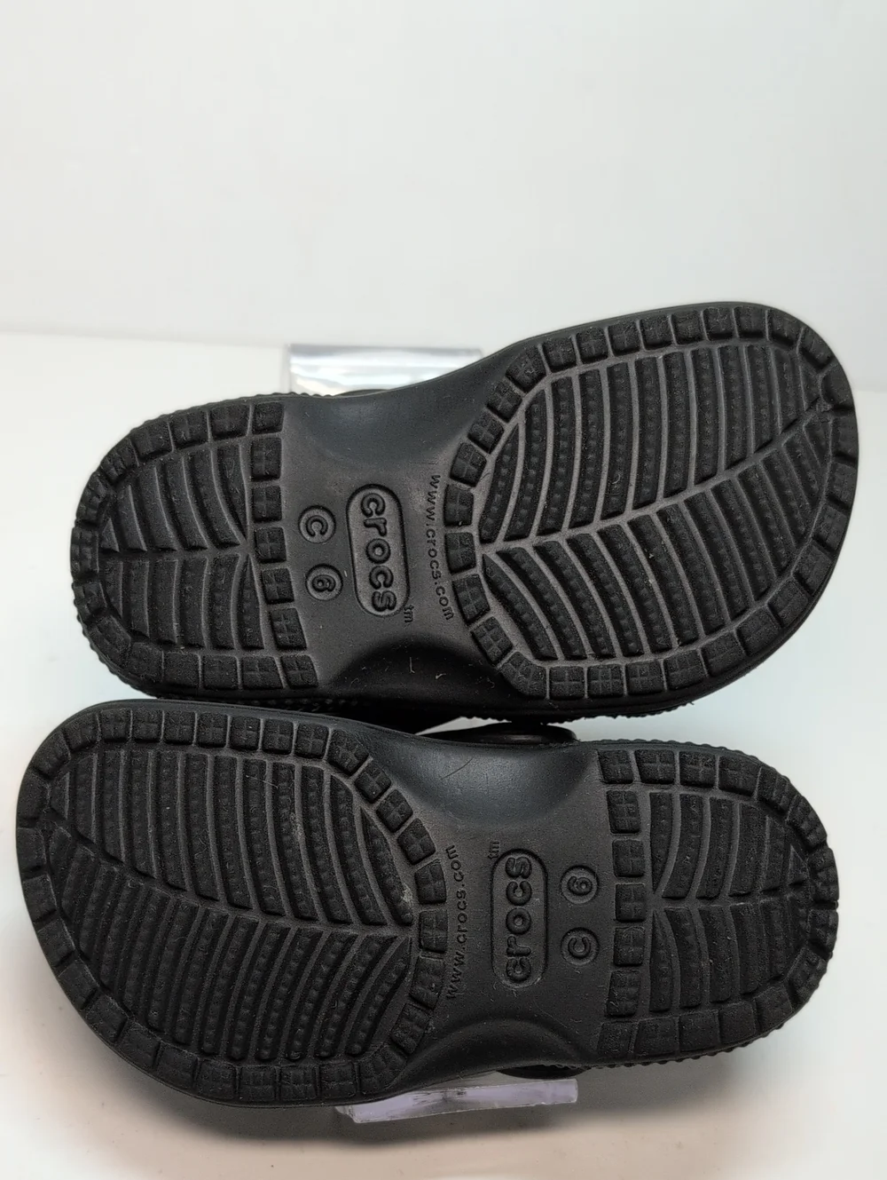 CROCS Kids Black Classic Clog Water Shoes child /toddler size 6