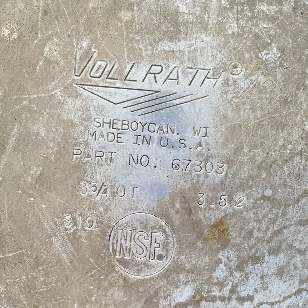 Vollrath 67303 aluminum