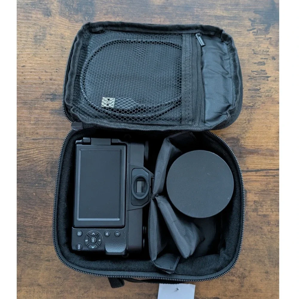 Vivitar 4K Wifi Digital‎ Camera Kit with Bag, Wide Angle Lens, and Macro Lens