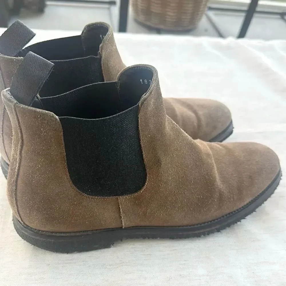 To Boot New York Brown Suede Men’s Chelsea Boots 10