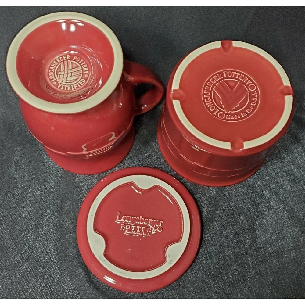 Longaberger pottery paprika