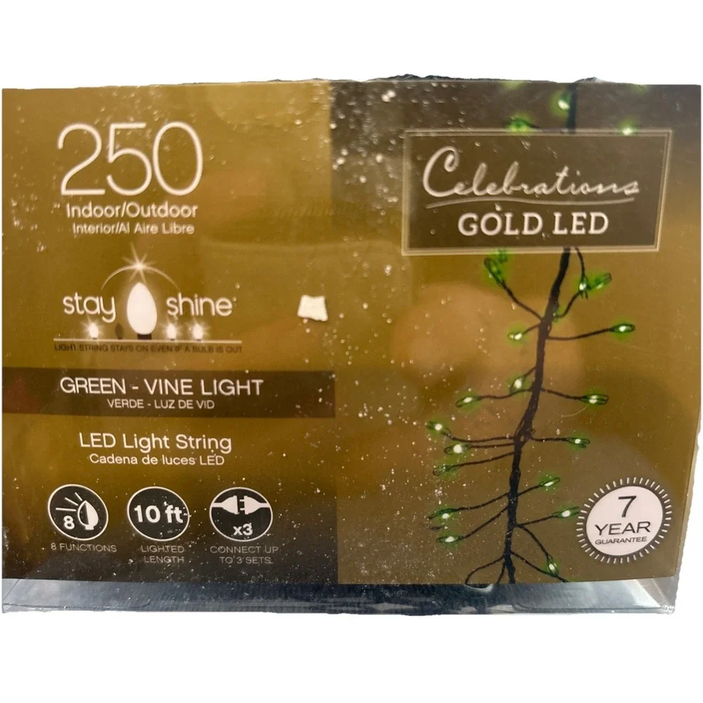Celebrations gold led