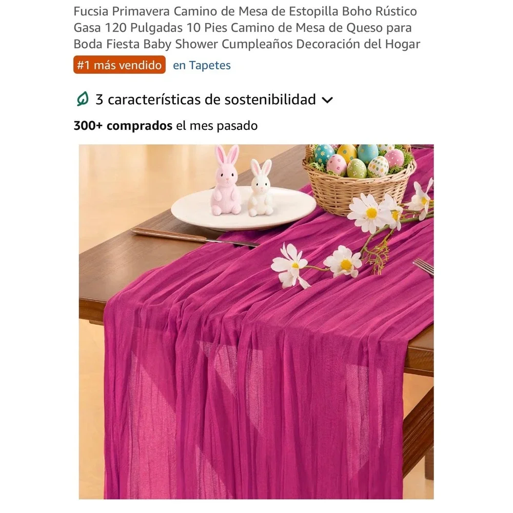 Socomi cheesecloth table