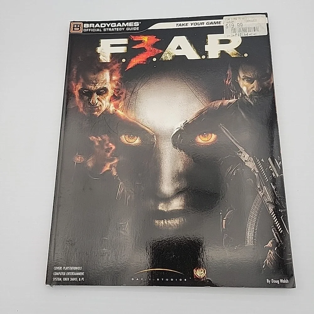 F. E. A. R. 3 Official Strategy Guide by BradyGames Staff and‎ Bros Brand NEW