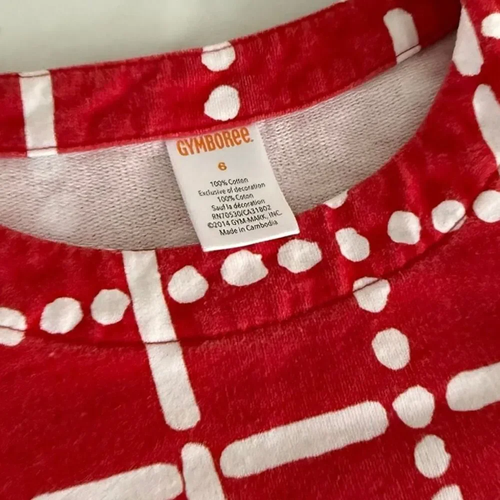 Gymboree girls red