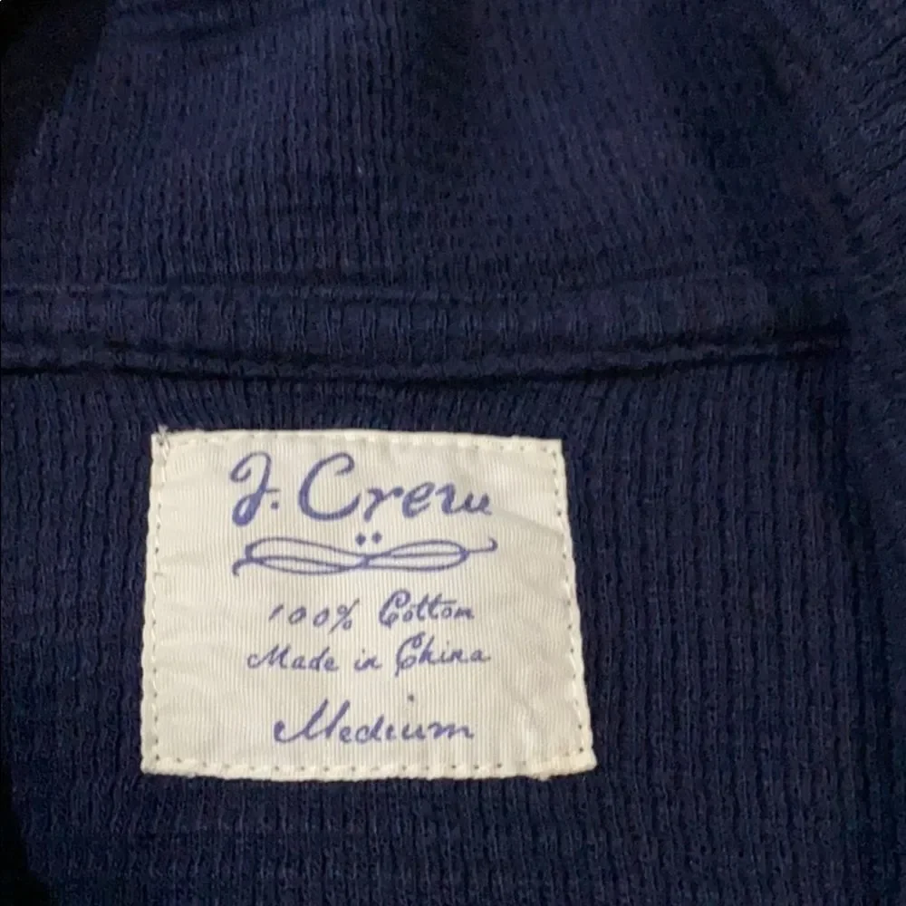 J. Crew crew quarter